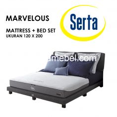 Tempat Tidur Set Ukuran 120 - SERTA Marvelous 120